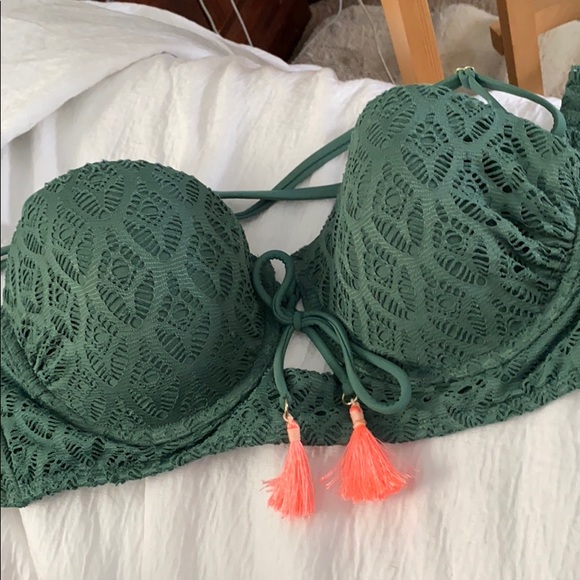 Lace Bathing Suit Top - Picture 3 of 6